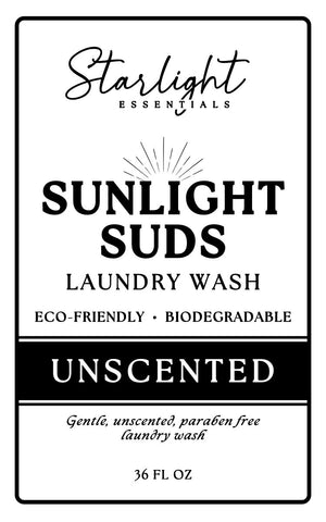 GENTLE SUNLIGHT SUDS LAUNDRY WASH (UNSCENTED)