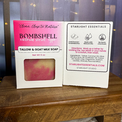 BOMBSHELL (TALLOW & SHEA  BUTTER) BAR SOAP