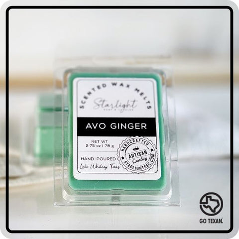 Avocado Ginger Wax Melt | Starlight Essentials