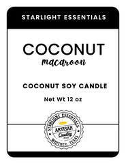 COCONUT MACAROON COCONUT SOY CANDLE - COMING SOON