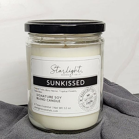 SUNKISSED CANDLE SOY BLEND CANDLE