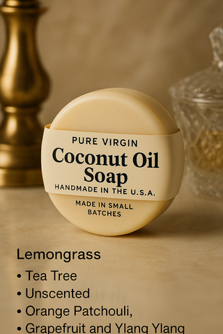 Pure Premium Creations – Handcrafted Coconut Oil Soap Coriander  and Cypress