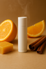 Handcrafted All‑Natural Lip Balm Coconut Oil Beeswax Orange & Cinnamon 1 Pc