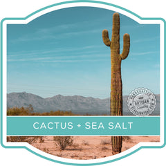 CACTUS + SEA SALT GOAT MILK SOAP